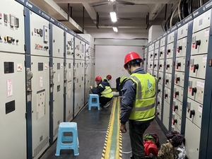 重庆市公安局大渡口区分局配电室维保预试